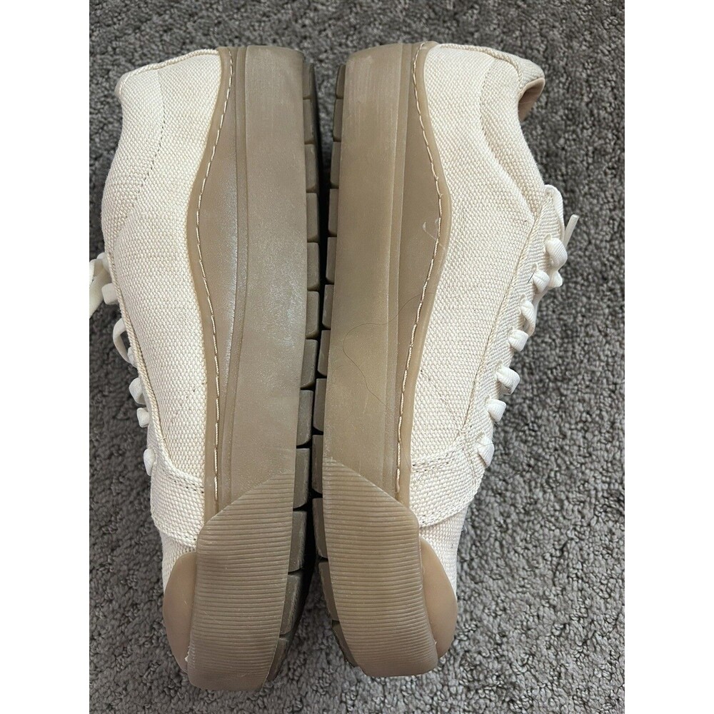 Dr. Scholl's Time Off Platform Sneaker, Women's Size 10 M, Beige MSRP $90 - Picture 3 of 10
